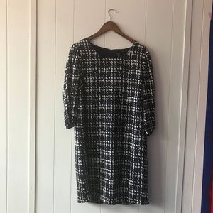 EUC Daisy Fuentes Navy Dress